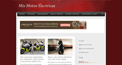 Desktop Screenshot of mismotoselectricas.com